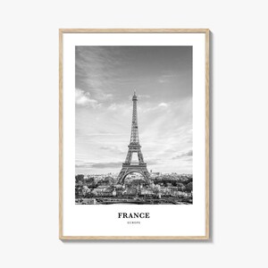 France Wall Art No 3, France Wall Decor, France Poster, France Home Decor, France Travel Gift, France Travel Print