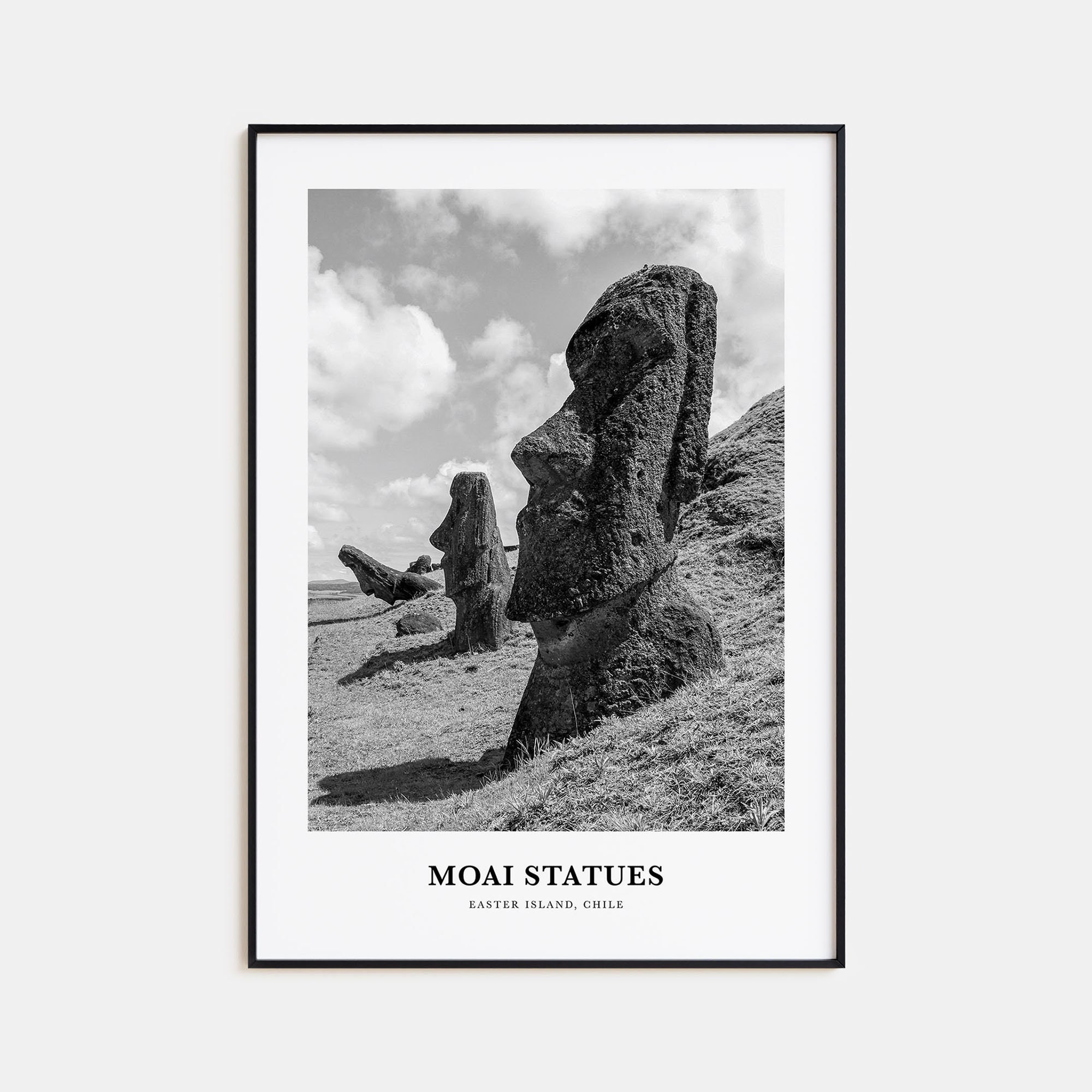 Moyai Moai Easter Island Head Emoji Art Board Print for Sale by donbass