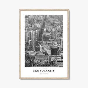 New York City Wall Art No 3, New York City Wall Decor, New York City Poster, New York City Home Decor, New York City Travel Gift, Travel