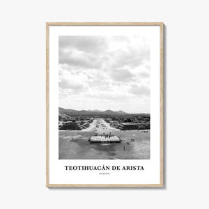 Arte della parete di Teotihuacán De Arista, Decorazione della parete di Teotihuacán de Arista, Poster di Teotihuacán de Arista, Decorazione della casa di Teotihuacán de Arista, Viaggi