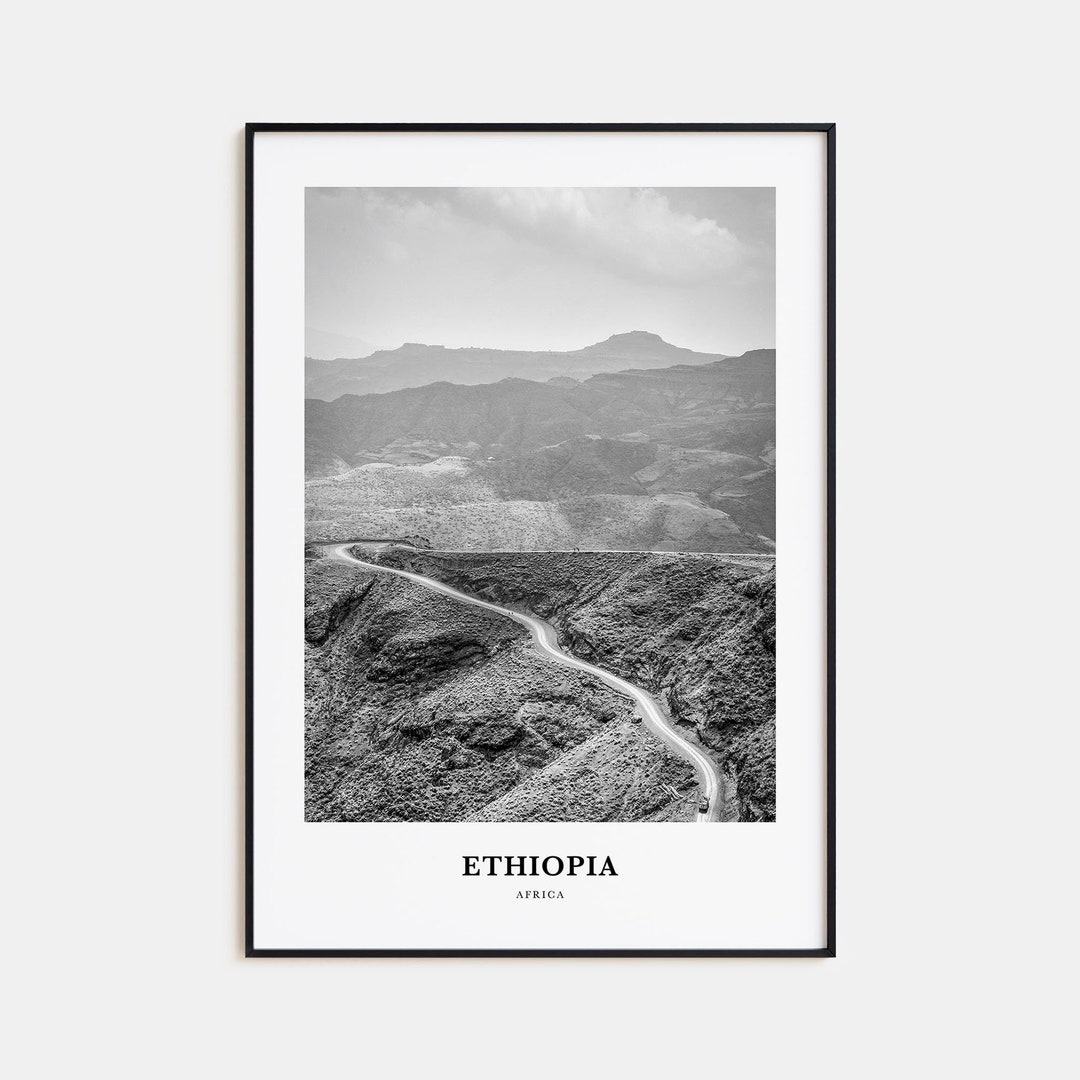 Ethiopia Wall Art No 1 Ethiopia Wall Decor Ethiopia Poster Etsy