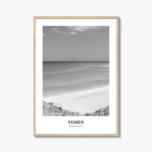 Yemen Wall Art, Yemen Wall Decor, Yemen Poster, Yemen Home Decor, Yemen Travel Gift, Yemen Travel Print
