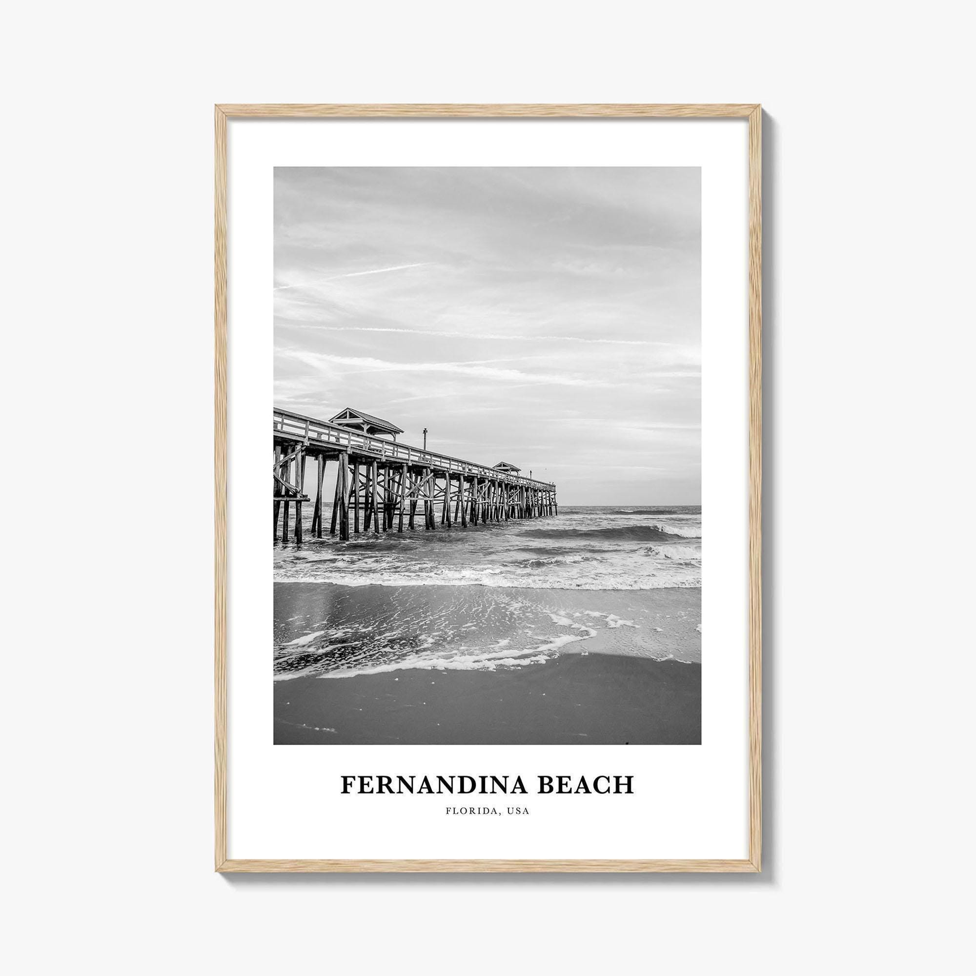 Fernandina Beach Wall Art, Fernandina Beach Wall Decor, Fernandina Beach Poster, Fernandina Beach Home Decor, Fernandina Beach Travel Gift