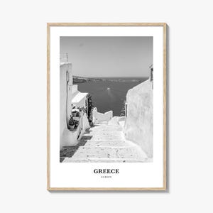 Greece Wall Art No 2, Greece Wall Decor, Greece Poster, Greece Home Decor, Greece Travel Gift, Greece Travel Print