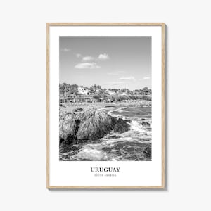 Uruguay Wall Art, Uruguay Wall Decor, Uruguay Poster, Uruguay Home Decor, Uruguay Travel Gift, Uruguay Travel Print