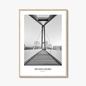 Dusseldorf Wall Art No 1, Düsseldorf Wall Decor, Düsseldorf Poster, Düsseldorf Home Decor, Düsseldorf Travel Gift, Düsseldorf Travel Print