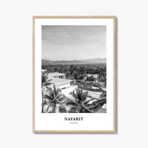 Nayarit Wall Art, Nayarit Wall Decor, Nayarit Poster, Nayarit Home Decor, Nayarit Travel Gift, Nayarit Travel Print