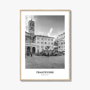 Trastevere Wall Art, Trastevere Wall Decor, Trastevere Poster, Trastevere Home Decor, Trastevere Travel Gift, Trastevere Travel Print