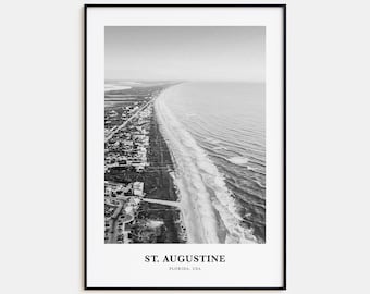 St. Augustine Wall Art No 2, St. Augustine Wall Decor, St. Augustine Poster, St. Augustine Home Decor, St. Augustine Travel Gift, Travel