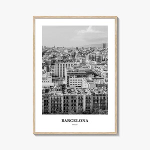 Barcelona Wall Art No 4, Barcelona Wall Decor, Barcelona Poster, Barcelona Home Decor, Barcelona Travel Gift, Barcelona Travel Print