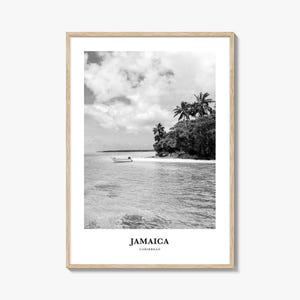 Jamaica Wall Art No 3, Jamaica Wall Decor, Jamaica Poster, Jamaica Home Decor, Jamaica Travel Gift, Jamaica Travel Print