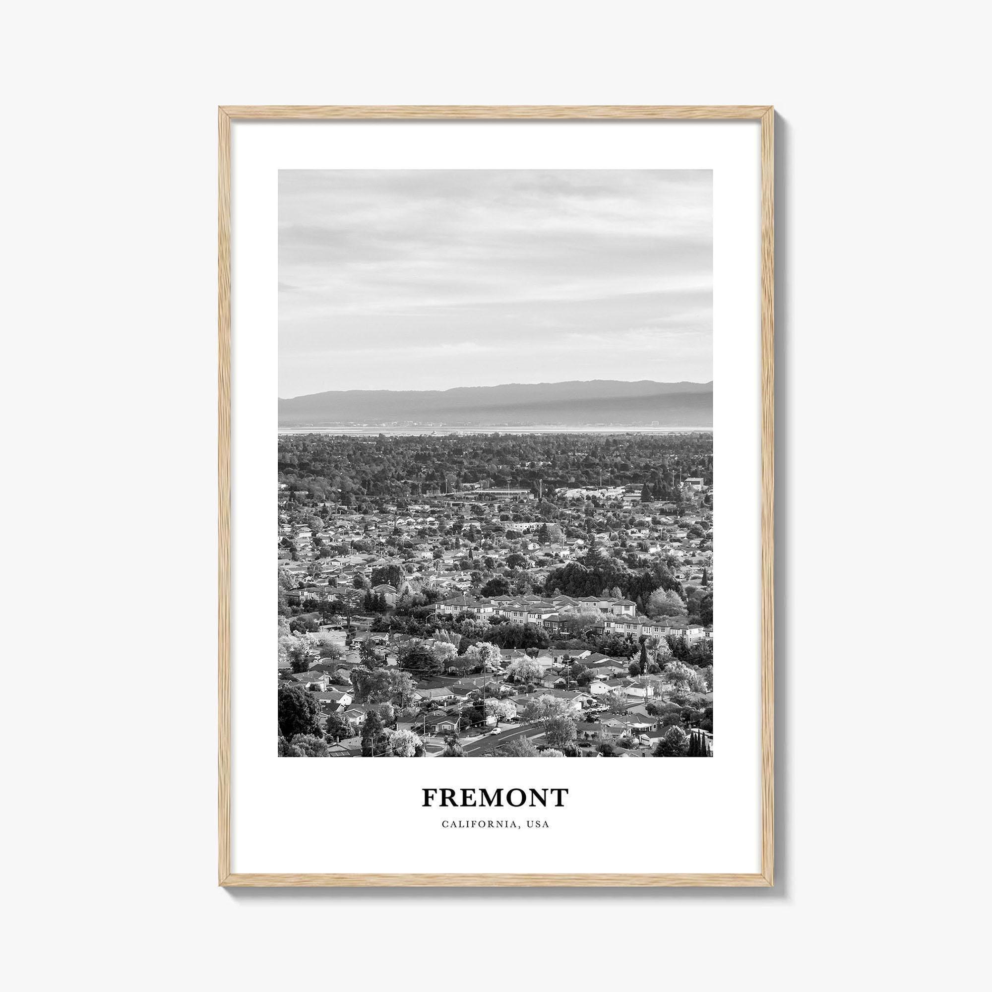 Fremont Wall Art, Fremont Wall Decor, Fremont Poster, Fremont Home Decor, Fremont Travel Gift, Fremont Travel Print