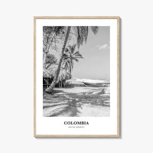 Colombia Wall Art No 1, Colombia Wall Decor, Colombia Poster, Colombia Home Decor, Colombia Travel Gift, Colombia Travel Print
