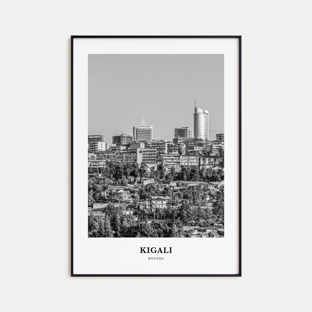 Kigali Wall Art, Kigali Wall Decor, Kigali Poster, Kigali Home Decor, Kigali Travel Gift, Kigali