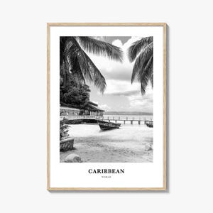 Caribbean Wall Art No 1, Caribbean Wall Decor, Caribbean Poster, Caribbean Home Decor, Caribbean Travel Gift, Caribbean Travel Print