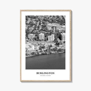 Burlington Wall Art Canada, Burlington Wall Decor, Burlington Poster, Burlington Home Decor, Burlington Travel Gift, Burlington Travel Print
