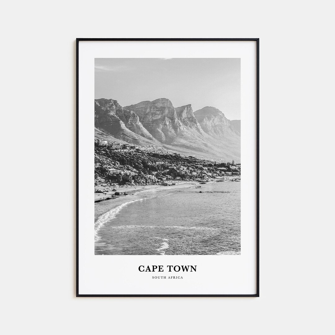 Cape Town Wall Art No 1 Cape Town Wall Decor Cape Town Etsy