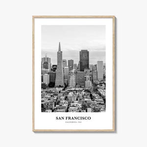 San Francisco Wall Art No 2, San Francisco Wall Decor, San Francisco Poster, San Francisco Home Decor, San Francisco Travel Gift, Travel