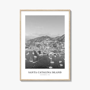 Santa Catalina Island Wall Art No 2, Santa Catalina Island Wall Decor, Santa Catalina Island Poster, Santa Catalina Island Home Decor