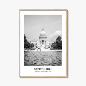 Capitol Hill Wall Art, Capitol Hill Wall Decor, Capitol Hill Poster, Capitol Hill Home Decor, Capitol Hill Travel Gift, Capitol Hill Travel