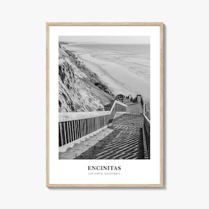 Encinitas Wall Art No 2, Encinitas Wall Decor, Encinitas Poster, Encinitas Home Decor, Encinitas Travel Gift, Encinitas Travel Print