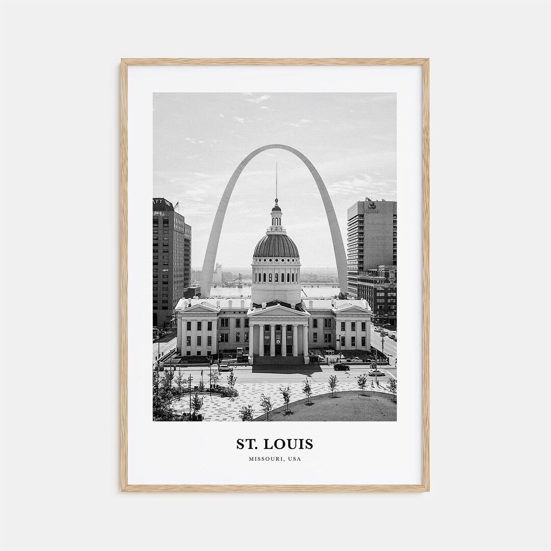 St Louis Wall Art No 1, St. Louis Wall Decor, St. Louis Poster, St