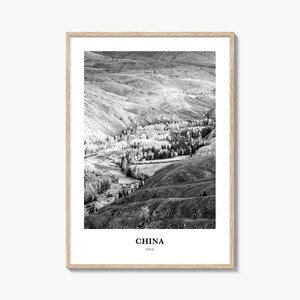 China Wall Art No 1, China Wall Decor, China Poster, China Home Decor, China Travel Gift, China Travel Print