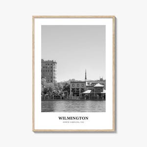 Wilmington Wall Art North Carolina No 2, Wilmington Wall Decor, Wilmington Poster, Wilmington Home Decor, Wilmington Travel Gift, Travel