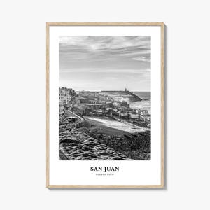 San Juan Wall Art, San Juan Wall Decor, San Juan Poster, San Juan Home Decor, San Juan Travel Gift, San Juan Travel Print