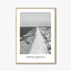 North Carolina Wall Art No 1, North Carolina Wall Decor, North Carolina Poster, North Carolina Home Decor, North Carolina Travel Gift