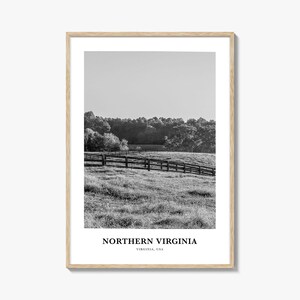 Northern Virginia Wall Art, Northern Virginia Wall Decor, Northern Virginia Poster, Northern Virginia Home Decor, Northern Virginia Travel