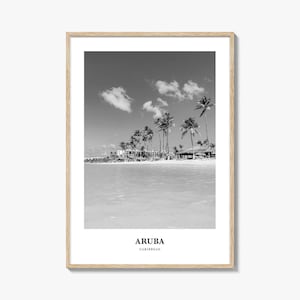 Aruba Wall Art No 1, Aruba Wall Decor, Aruba Poster, Aruba Home Decor, Aruba Travel Gift, Aruba Travel Print
