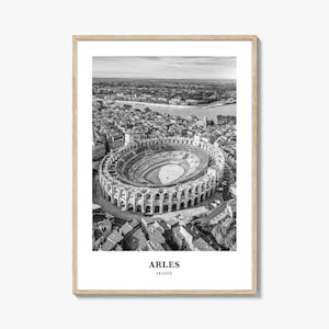 Arles Wall Art, Arles Wall Decor, Arles Poster, Arles Home Decor, Arles Travel Gift, Arles Travel Print