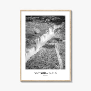 Victoria Falls Wall Art, Victoria Falls Wall Decor, Victoria Falls Poster, Victoria Falls Home Decor, Victoria Falls Travel Gift
