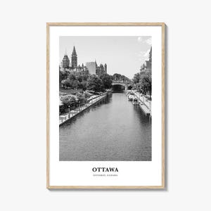 Ottawa Wall Art No 2, Ottawa Wall Decor, Ottawa Poster, Ottawa Home Decor, Ottawa Travel Gift, Ottawa Travel Print