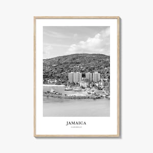 Jamaica Wall Art No 1, Jamaica Wall Decor, Jamaica Poster, Jamaica Home Decor, Jamaica Travel Gift, Jamaica Travel Print