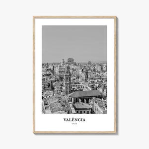 Valencia Wall Art No 1, Valencia Wall Decor, Valencia Poster, Valencia Home Decor, Valencia Travel Gift, Valencia Travel Print