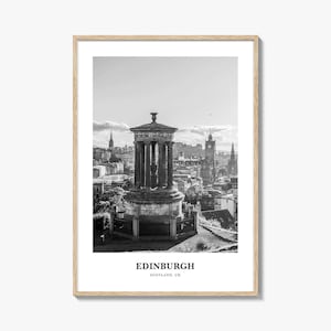 Edinburgh Wall Art No 2, Edinburgh Wall Decor, Edinburgh Poster, Edinburgh Home Decor, Edinburgh Travel Gift, Edinburgh Travel Print