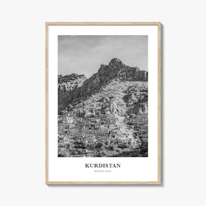 Kurdistan Wall Art, Kurdistan Wall Decor, Kurdistan Poster, Kurdistan Home Decor, Kurdistan Travel Gift, Kurdistan Travel Print