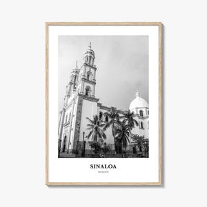 Sinaloa Wall Art, Sinaloa Wall Decor, Sinaloa Poster, Sinaloa Home Decor, Sinaloa Travel Gift, Sinaloa Travel Print