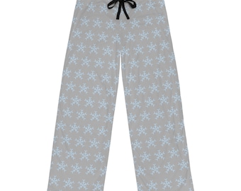 Men's Scandinavian Inspired Lounge Pants - Nordic Bliss Pattern