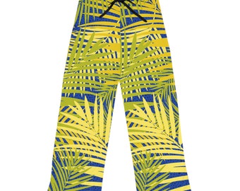 Pantaloni pigiama da donna (AOP) - Modello Jungle