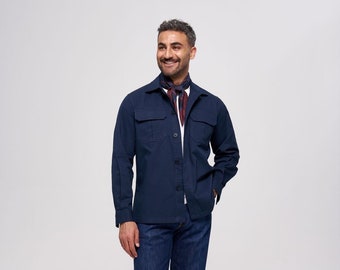 Neavy Blue Unisex Overshirt