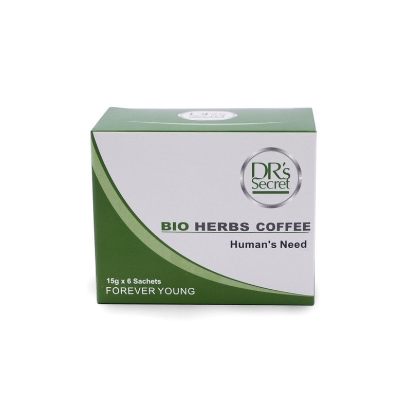 3 boxes of DRs Secret Bio Herbs Coffee Men Free Shipping zdjęcie 2