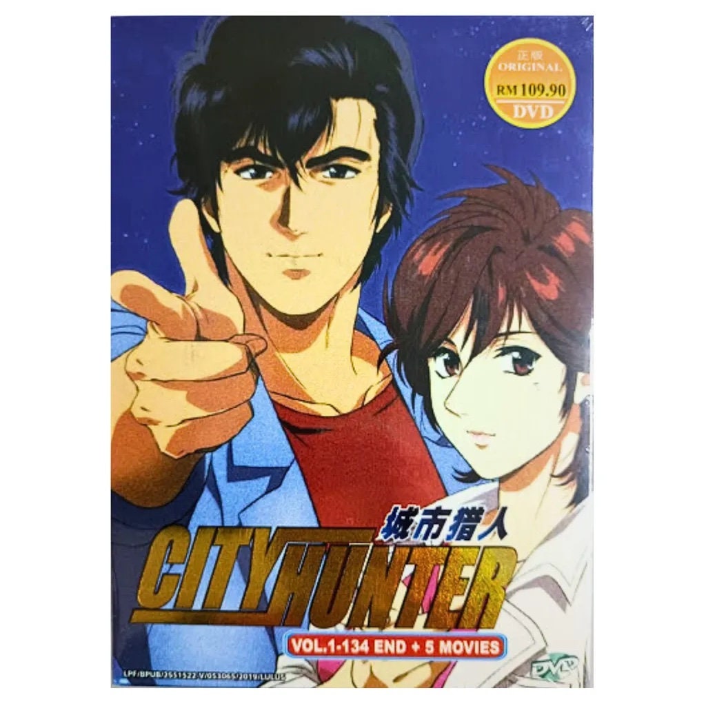 City Hunter Complete Anime Tv Series Dvd 1-134 Eps 5 