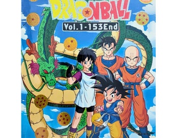 Anime Dragon Ball (VOL. 1 - 153 End) DVD English Subtitle Free Shipping