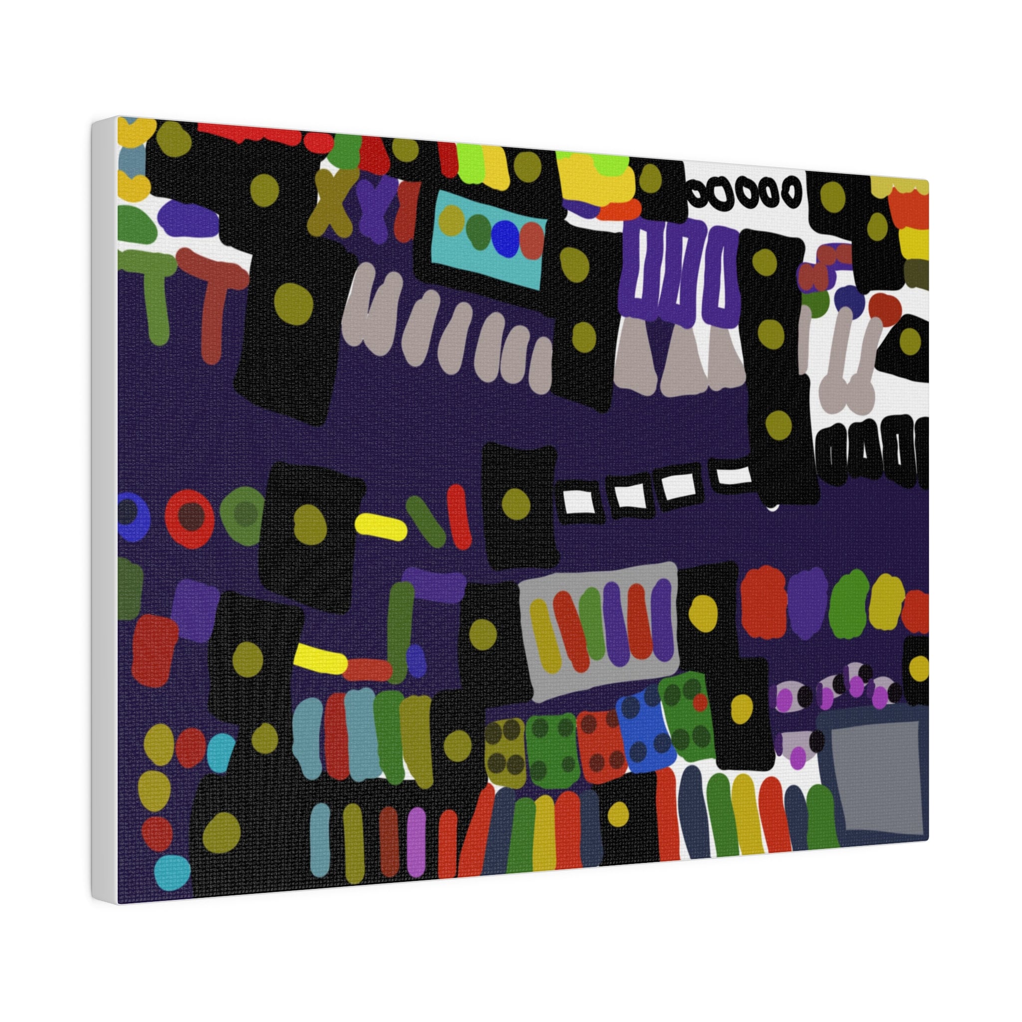 Geometric Canvas Wall Art, Extra Large Square Canvas Print, Abstract