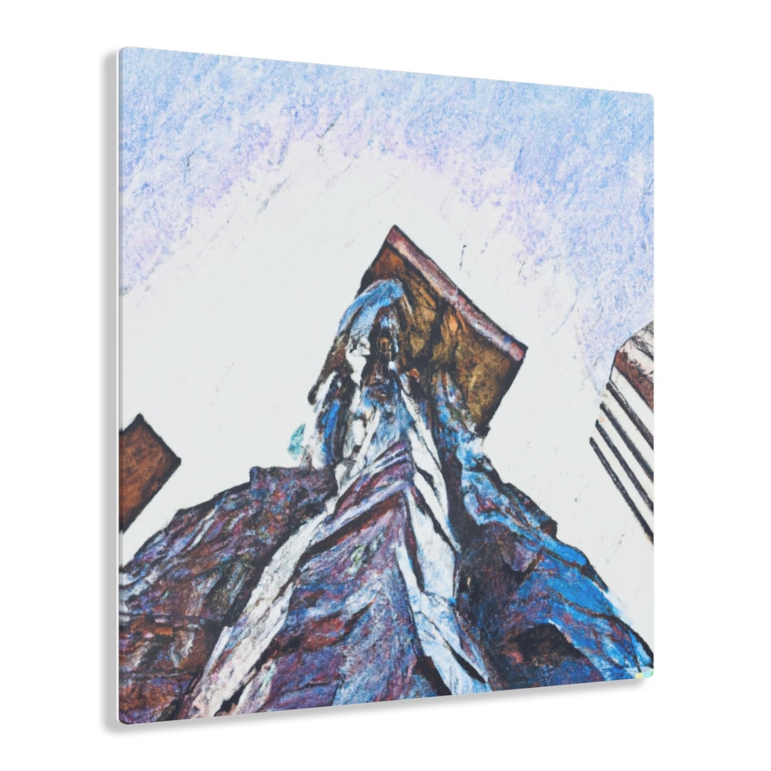 Abstract Acrylic Wall Art Acrylic Glass Wall Art Acrylic Etsy