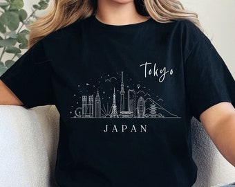 Tokyo  Shirt, Japan T shirt, Tokyo Japan  Gift, Japan Travel T shirt, Japan Souvenir, Unisex Softstyle T-Shirt