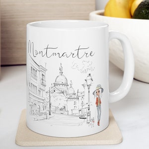 Paris Coffee Mug, Paris Souvenir, Paris Coffee Mug, Paris  Mug, Paris Gift, Ceramic Mug 11oz